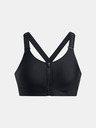 Under Armour Дамски сутиен Under Armour UA Infinity High Zip 2.0 Bra-BLK