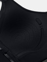 Under Armour Дамски сутиен Under Armour UA Infinity High Zip 2.0 Bra-BLK