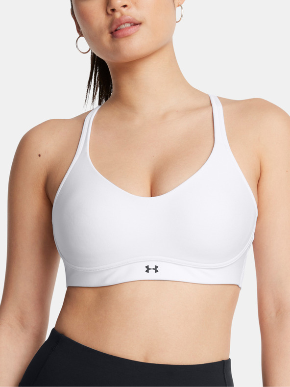 Under Armour Дамски сутиен Under Armour UA Infinity Low 2.0 Bra-WHT