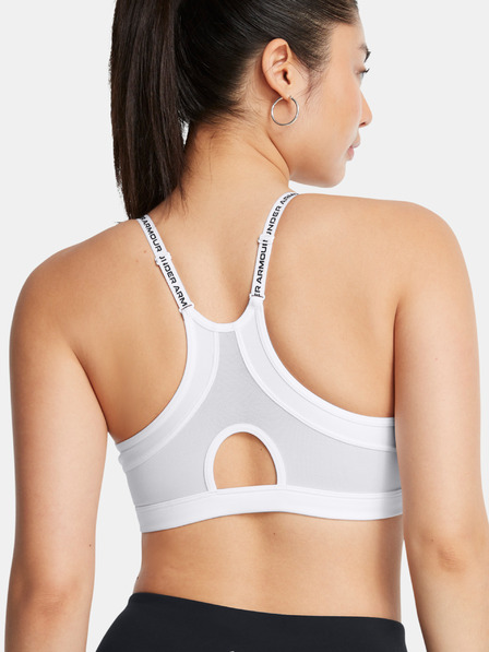 Under Armour Дамски сутиен Under Armour UA Infinity Low 2.0 Bra-WHT