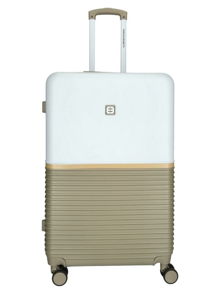 Enrico Benetti Пътен куфар Enrico Benetti Princetown L Taupe/Ivory