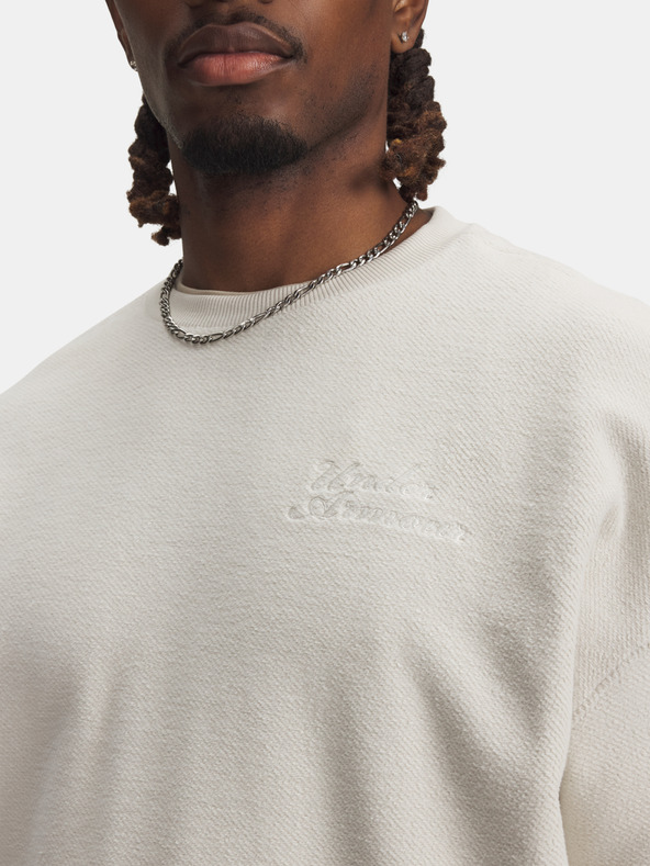 Under Armour Мъжки суитшърт Under Armour UA Icon Rev Terry Crew-WHT