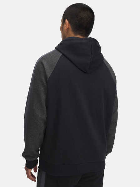 Under Armour Мъжки суитшърт Under Armour UA Rival Flc CB Hood-BLK