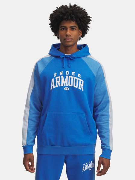 Under Armour Мъжки суитшърт Under Armour UA Rival Flc CB Hood-BLU