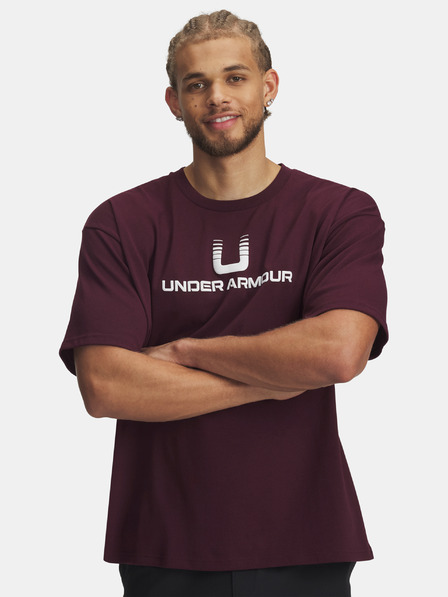 Under Armour Мъжка тениска Under Armour UA HWT U LOGO SS-RED