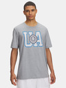 Under Armour Мъжка тениска Under Armour UA COLLEGE CREST LOGO SS-GRY