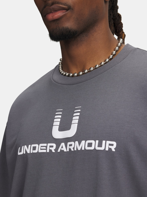 Under Armour Мъжка тениска Under Armour UA HWT U LOGO SS-GRY