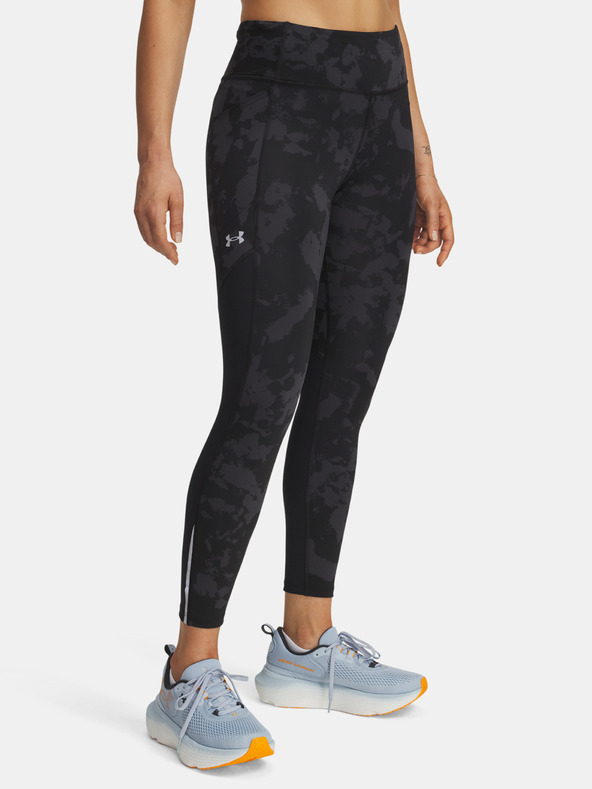 Under Armour Дамски клин Under Armour UA Launch Ankle Print Tights-BLK