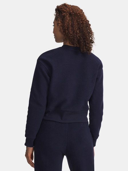 Under Armour Дамски суитшърт Under Armour Icon Terry Varsity Crew-BLU