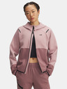 Under Armour Дамски суитшърт Under Armour Unstoppable Fleece FZ-PNK