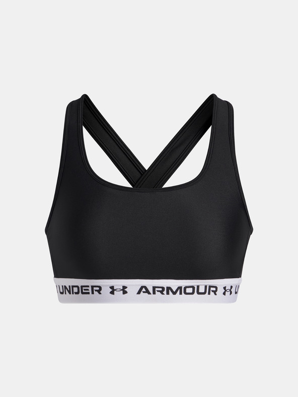 Under Armour Дамски сутиен Under Armour Crossback Mid Bra-BLK