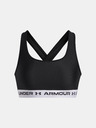 Under Armour Дамски сутиен Under Armour Crossback Mid Bra-BLK