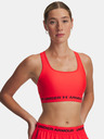 Under Armour Under Armour Crossback Mid Bra-RED - дамски сутиен