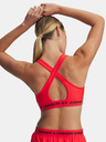 Under Armour Under Armour Crossback Mid Bra-RED - дамски сутиен