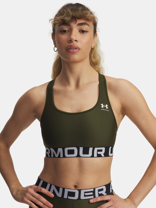 Under Armour Дамски сутиен Under Armour UA HG Mid Branded-GRN