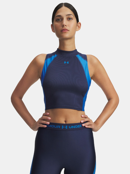 Under Armour Дамски потник Under Armour UA HG Rib Tank-BLU