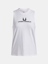 Under Armour Дамски потник Under Armour UA Varsity U Tank-WHT