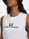 Under Armour Дамски потник Under Armour UA Varsity U Tank-WHT