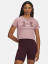 Under Armour Дамска тениска Under Armour UA Logo SS-PNK