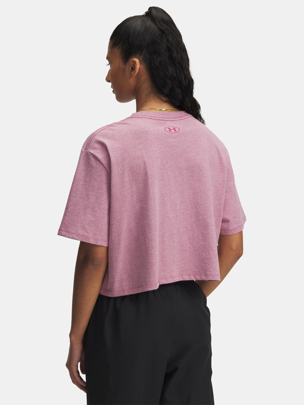 Under Armour Дамска тениска Under Armour UA Rival SS-PNK