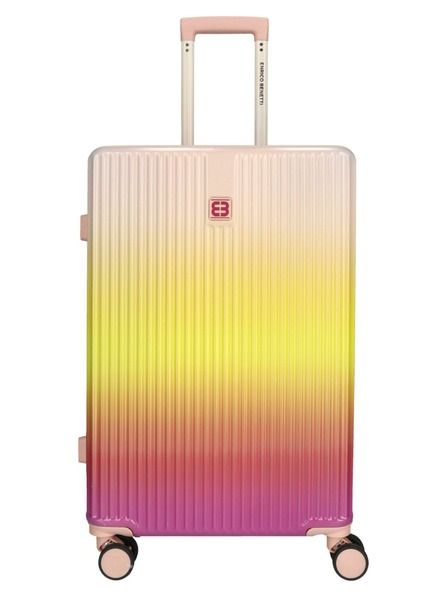 Enrico Benetti Пътнически куфар Enrico Benetti Havana M Fuchsia