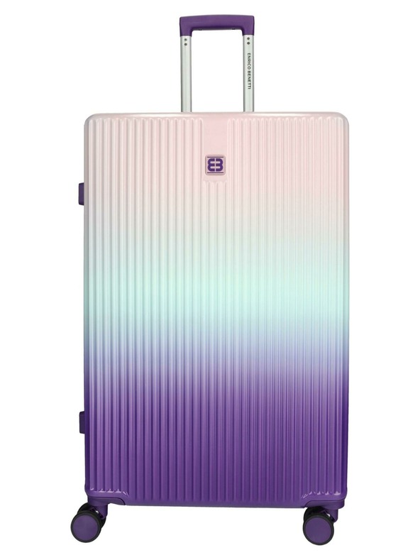 Enrico Benetti Пътнически куфар Enrico Benetti Havana L Purple