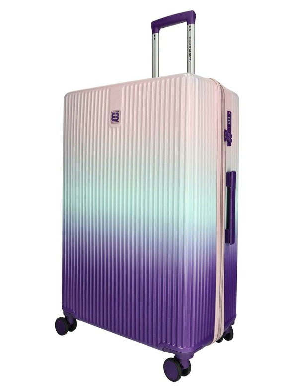 Enrico Benetti Пътнически куфар Enrico Benetti Havana L Purple