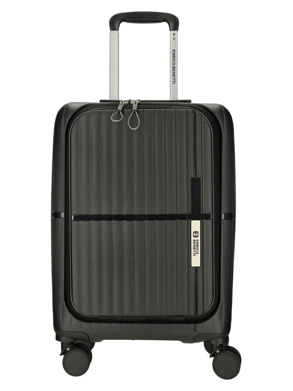 Enrico Benetti Пътнически куфар Enrico Benetti Tokyo 21003 Black