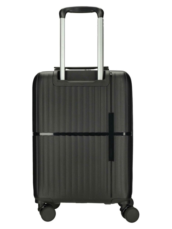 Enrico Benetti Пътнически куфар Enrico Benetti Tokyo 21003 Black