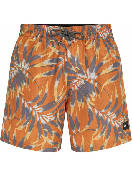 O'Neill O'Neill CALI FLORAL 16'' Мъжки плувни шорти Оранжево