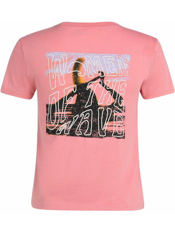 O'Neill O'Neill WOW Дамска тениска Розова