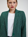 Orsay Тъмнозелено дамско сако с десен ORSAY
