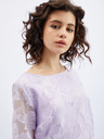 Orsay Светлолилава дамска блуза на цветя ORSAY
