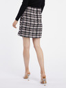 Orsay Черна дамска пола на каре ORSAY