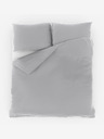 Kvalitex Френско муселиново спално бельо 220x200, 70x90cm светло сиво Kvalitex