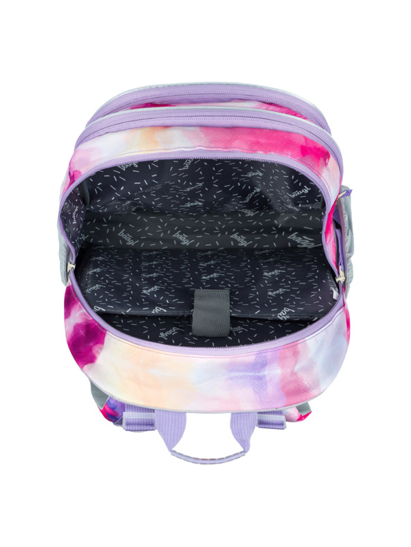 BAAGL  Розов училищен комплект - раница, моливник, чанта Baagl Core Painting