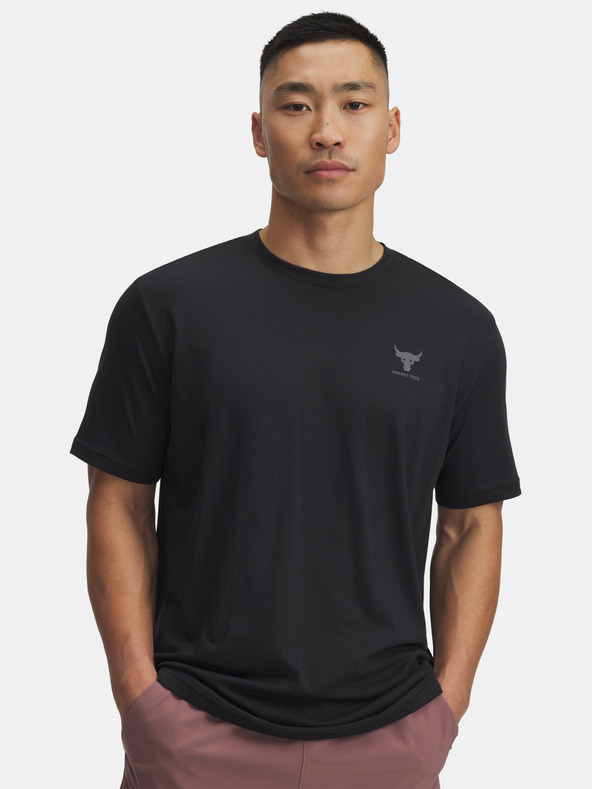 Under Armour Мъжка тениска Under Armour UA Pjt Rck Simple Branded SS-BLK