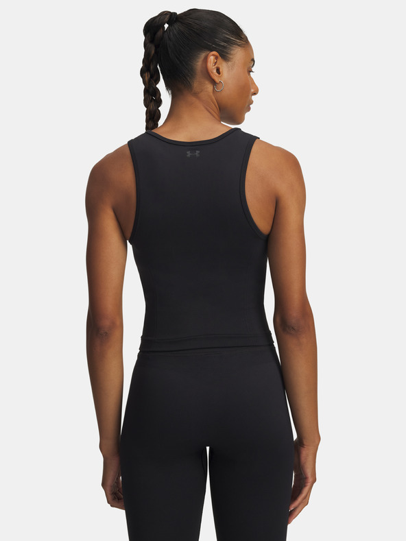 Under Armour Дамски потник Under Armour Pjt Rock Seamless Tank-BLK
