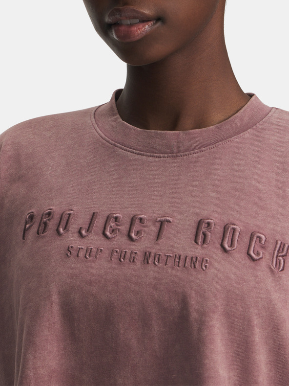 Under Armour Дамска тениска Under Armour Pjt Rck Statement Graphic SS-MRN