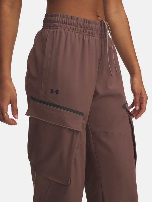 Under Armour Дамски спортни панталони Under Armour UA Unstoppable Cargo Pants-BRN