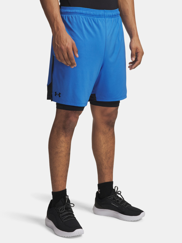 Under Armour Мъжки шорти Under Armour UA Tech Vent 2in1 Short-BLU
