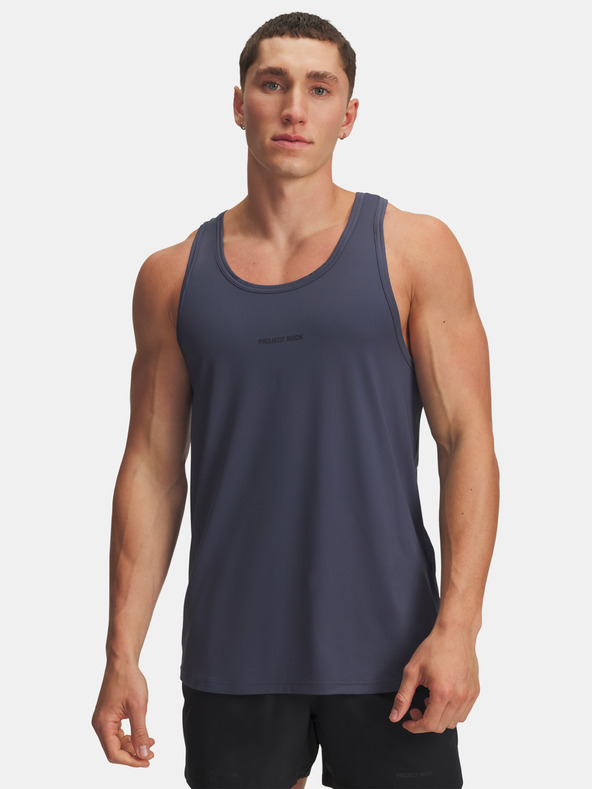 Under Armour Мъжки потник Under Armour Pjt Rck Iso Chill Tank-GRY