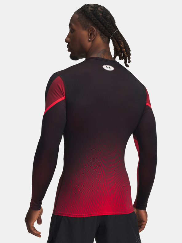 Under Armour Мъжка тениска Under Armour UA Heatgear Sub Crew LS-RED