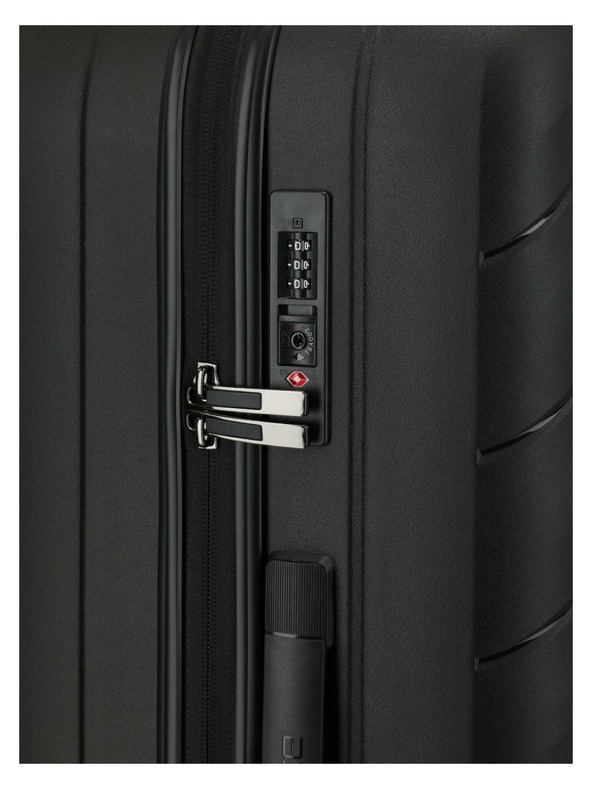 Travelite Пътнически куфар Travelite Burano L Black