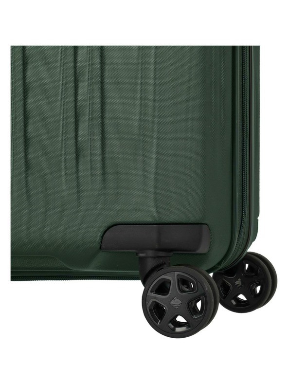 Travelite Пътнически куфар Travelite Dynamiic XL Green