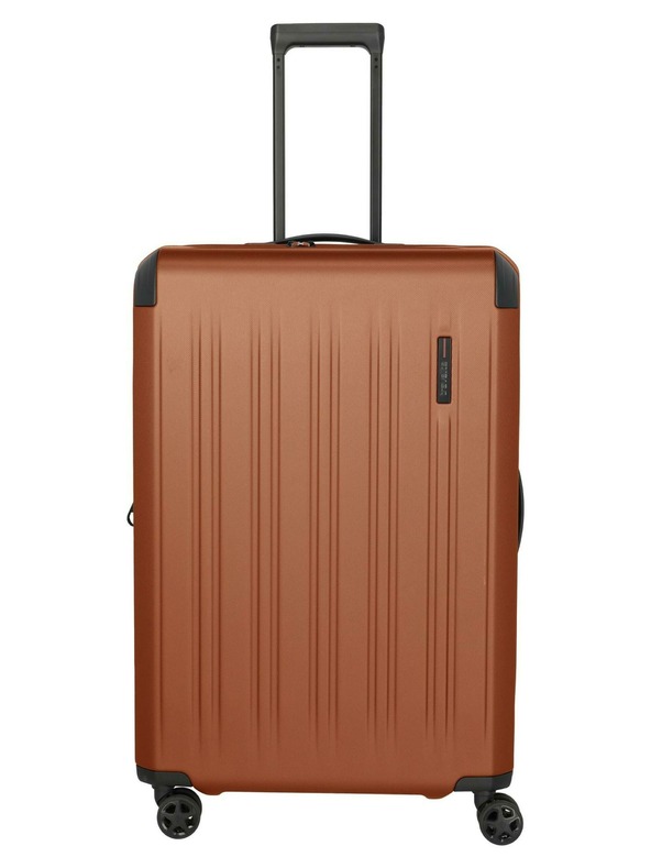 Travelite Пътнически куфар Travelite Dynamiic L exp Copper