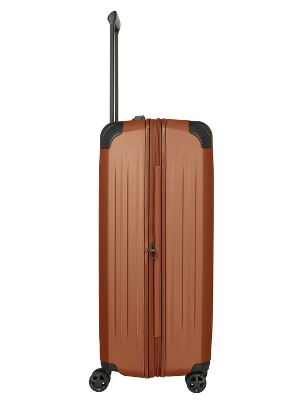 Travelite Пътнически куфар Travelite Dynamiic L exp Copper