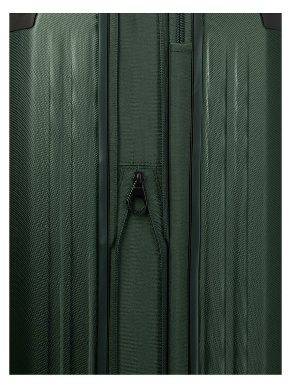 Travelite Пътнически куфар Travelite Dynamiic M exp Green