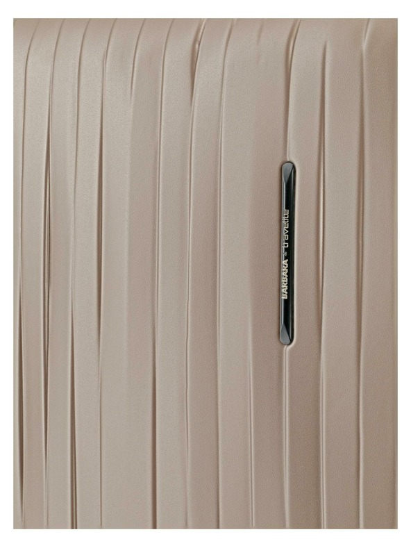 Travelite Пътнически куфар Travelite BARBARA Novelty L Satin Nude