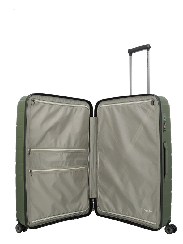 Travelite Пътнически куфар Travelite Air Base L Olive